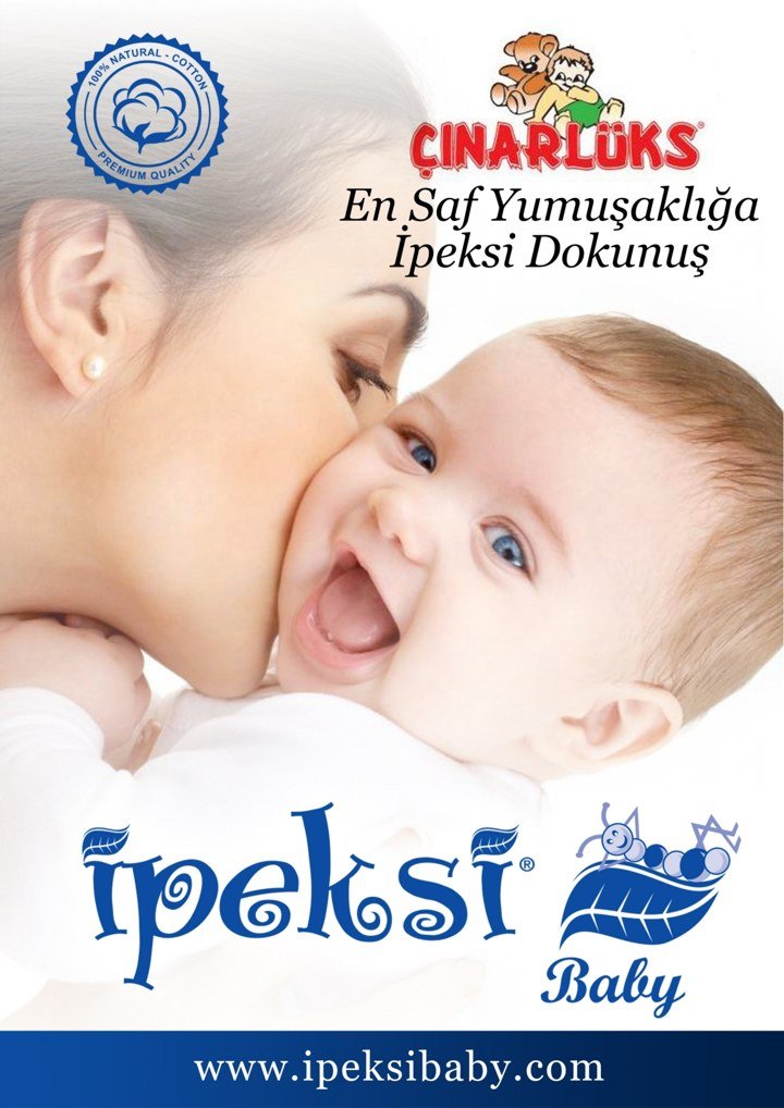 İpeksi Baby katalog kapağı